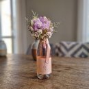 Espumante Rosé Decorado com Flores