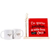 Kit Eu Quero Partilhar