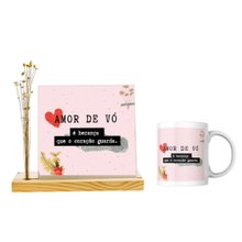 Kit Avó Amor de Vó Herança que o Coração Guarda