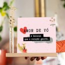 Kit Avó Amor de Vó Herança que o Coração Guarda