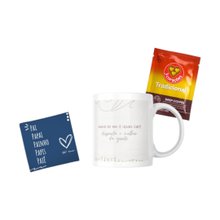 Kit Amor de Pai Café com Ímã