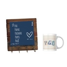 Kit  - Pai Porta Chaves