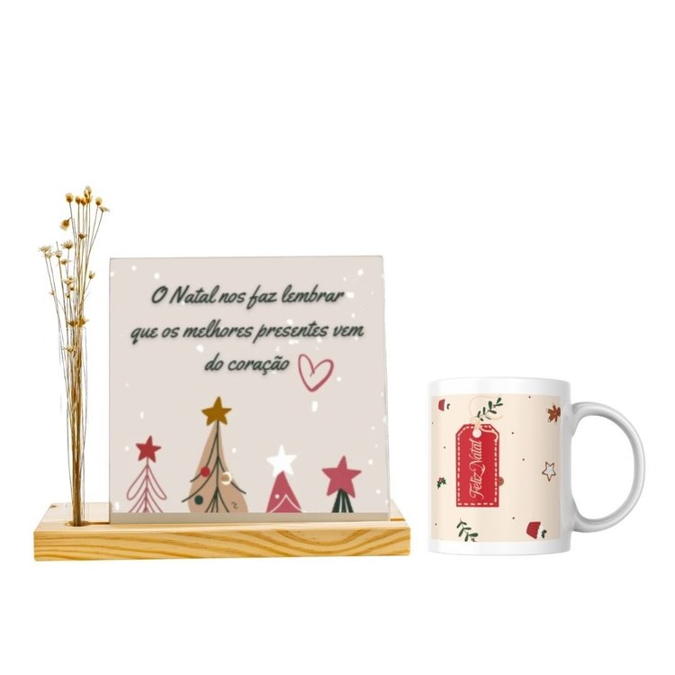 Kit Natal - Presente Do Coração