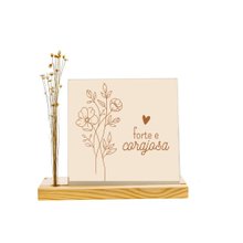 Kit dia da mulher - Forte e Corajosa