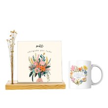 Kit dia das Mães Obrigada por Tudo