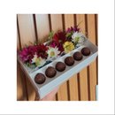 Box Floral Com Brigadeiro Gourmet 