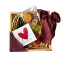 Box Celebre o Amor Vinho e Charcutaria