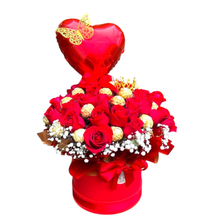 Box Arraso de Rosas com Ferrero Rocher