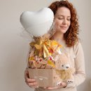 Box Da Amizade com Balão e Pelúcia