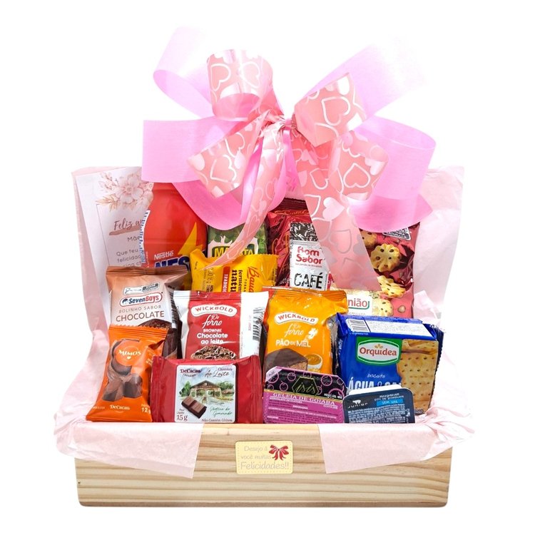 Caixa Café com Guloseimas