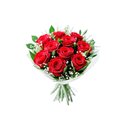 Charmoso Buquê de Rosas Vermelhas