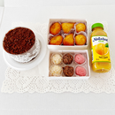 Box Aniversário Celebre Bolo, Doces e Salgados 