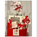 Box Namorados Orquidea, Porta Retrato e Chocolates