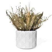 Arranjo De Flores Secas Decorativo Vaso Estados Amazon