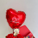 Caixa Envelope Flores, Chocolates Amor