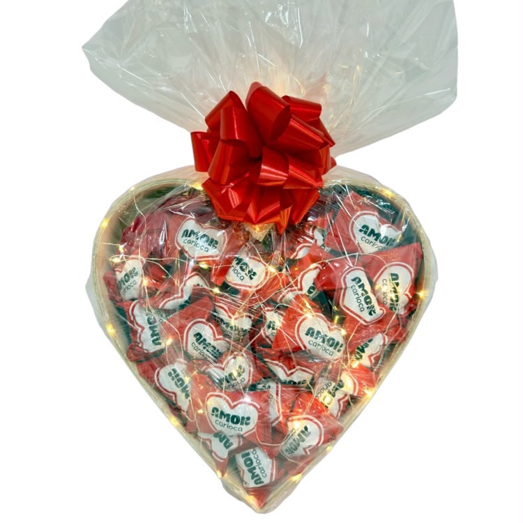 Coração de Bombons Amor
