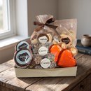 Cesta Amor Chocolates e Biscoitos