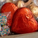 Cesta Amor Chocolates e Biscoitos