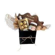 Cesta Amor com Sabor de Chocolate