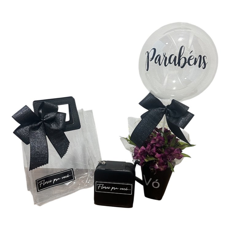 Sacola Flores Pra Você