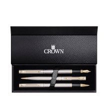Kit Premium Crown Capricci Prata Estojo Crown 