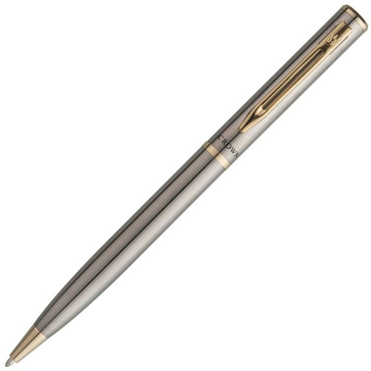 Caneta Crown Capricci Prata Metal