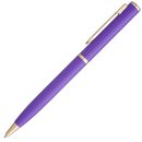 Caneta Crown Capricci  Metal Roxa com Estojo Sonteto