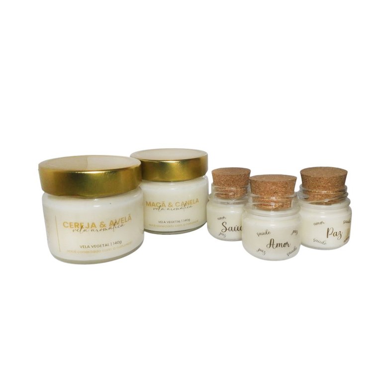 Kit de Velas Aromáticas