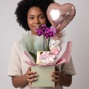 Cesta Amor Sem Fim Orquídea 