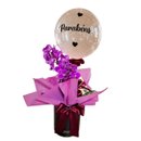 Box Orquídea Elegance Parabéns