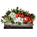 Cesta com Morangos e Flores (G)
