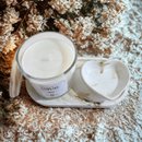 Kit Decorativo Vela Aromática, Bandeja e Porta Joia