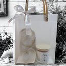 Kit Decorativo Vela Aromática, Bandeja e Porta Joia