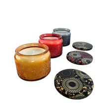 Kit Mandala Gift: 3 Velas Aromáticas Decorativas