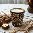 Kit Presente Trio de Velas Mandala Gold
