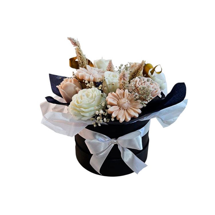 Box Aromático com Velas Decorativas Sofisticação