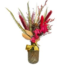 Vaso Decorativo de Flores Secas