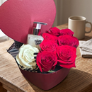 Box Floral com Rosas Colombianas e Sabonetes Aromático