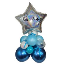 Bubble Estrela Prateada Felicidades