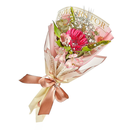  Ramalhete de Gérbera Solitária em Embalagem Elegante