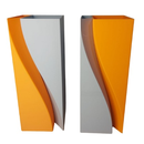Vaso Decorativo Bicolor