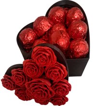 Caixa Coração com Trufas