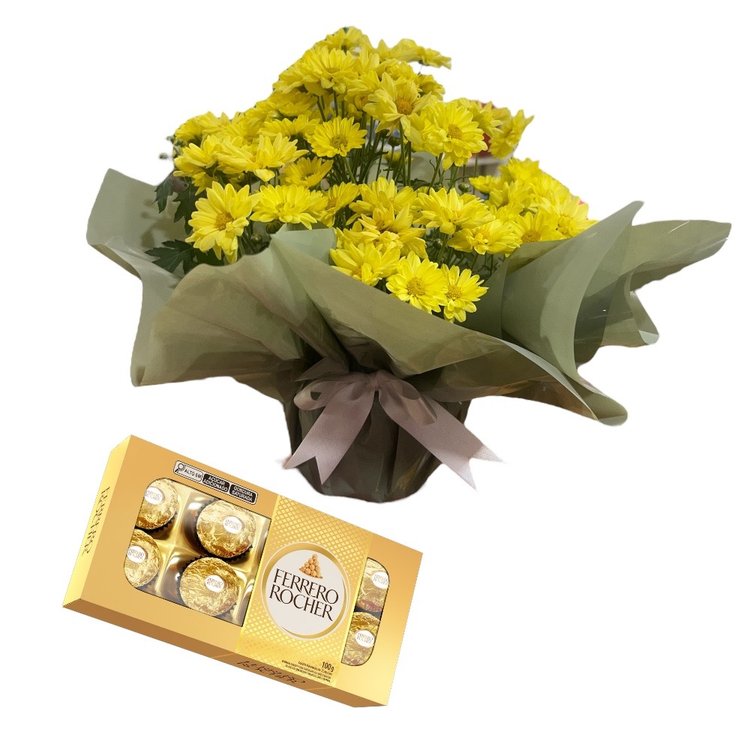 Margaridinhas Amarelas e Ferrero Rocher