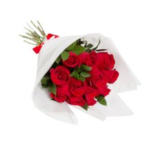 Buquê Love de 12 Rosas Vermelhas