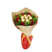 Buquê Romântico com Chocolate