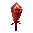 Ramalhete Rosa Solitária Premium