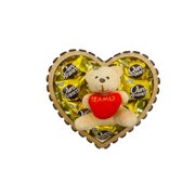 Coração com Bombons e Pelúcia