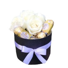 Box de Rosas e chocolates