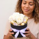 Box de Rosas e chocolates