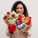 Combinado Buquê e Chocolates 
